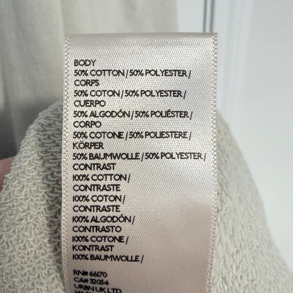 Free People We The Free Classic Crew Colorblock Sweatshirt In Tea Combo Size Med - Picture 6 of 7